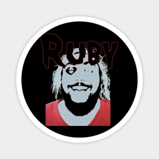 Ruby Da Cherry Retro Horror Punk Style Magnet